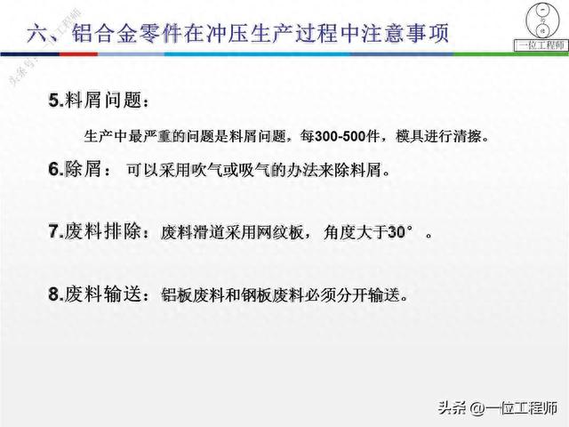 铝冲压在车身上的应用,板材的特性和加工工艺特点,学习保存了