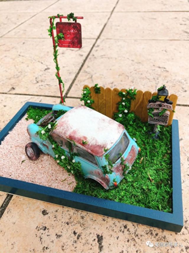 丈夫的模型车被儿子弄坏,妻子一番改造,简直成了更棒的作品