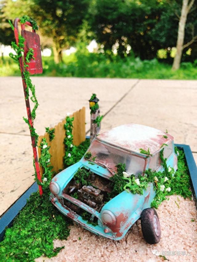 丈夫的模型车被儿子弄坏,妻子一番改造,简直成了更棒的作品