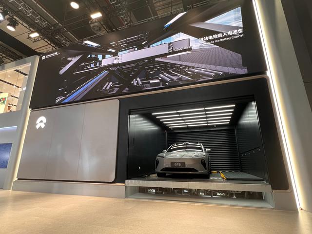 蔚来第三代换电站亮相上海车展,效率提升单个换电站一年能省40万