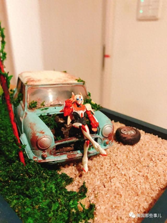 丈夫的模型车被儿子弄坏,妻子一番改造,简直成了更棒的作品