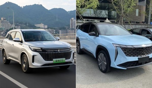 博越L拿“卷”疯了的蓝电E5没办法;后者大动力大空间还省油?