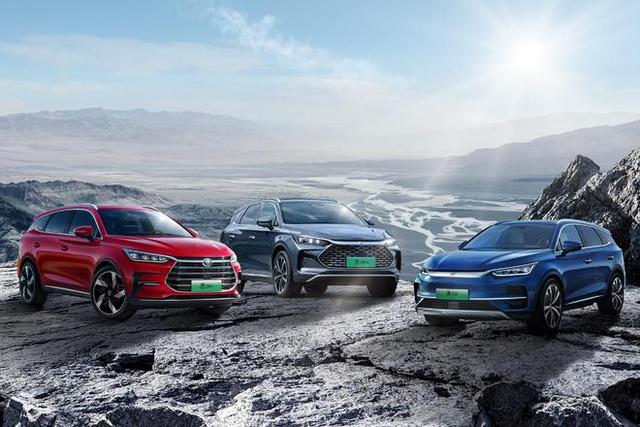 2022最受国人追捧的十大新能源车:特斯拉无缘前三,比亚迪占6席