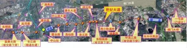 中山市世纪大道,计划投资超92.47亿,连接翠亨新区和岐江新城!