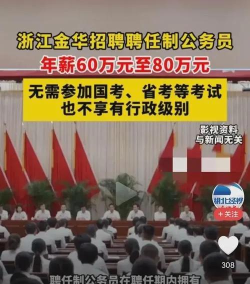 多地高薪诚聘聘任制公务员,网友热议引关注