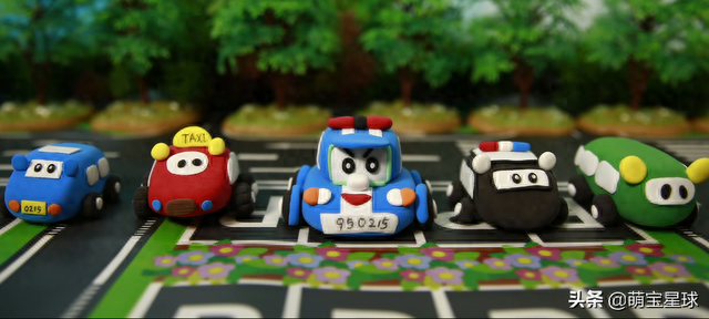 「粘土小汽车」我们做几辆小汽车和迪伦一起去冒险吧