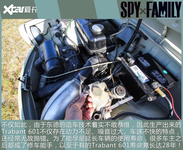 一部动画再现多款经典车，《间谍过家家》中东西德名车盘点