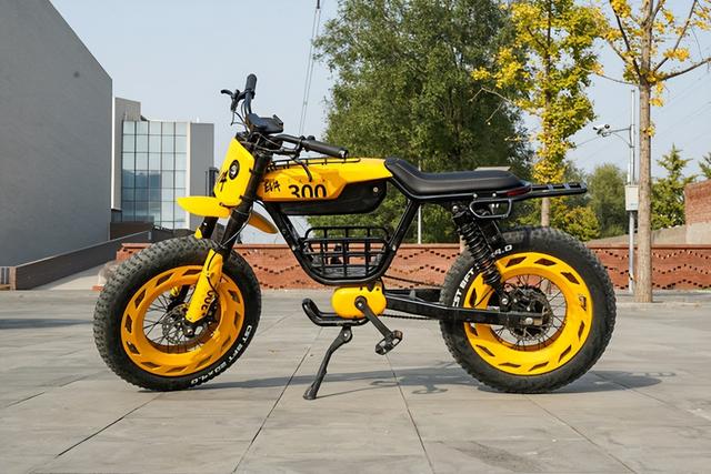 实拍坦克300边境限定版与BUXUS联名纯电越野自行车