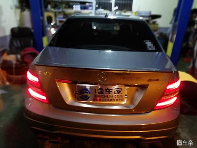 48万买爆改C63，看完底盘后好心酸