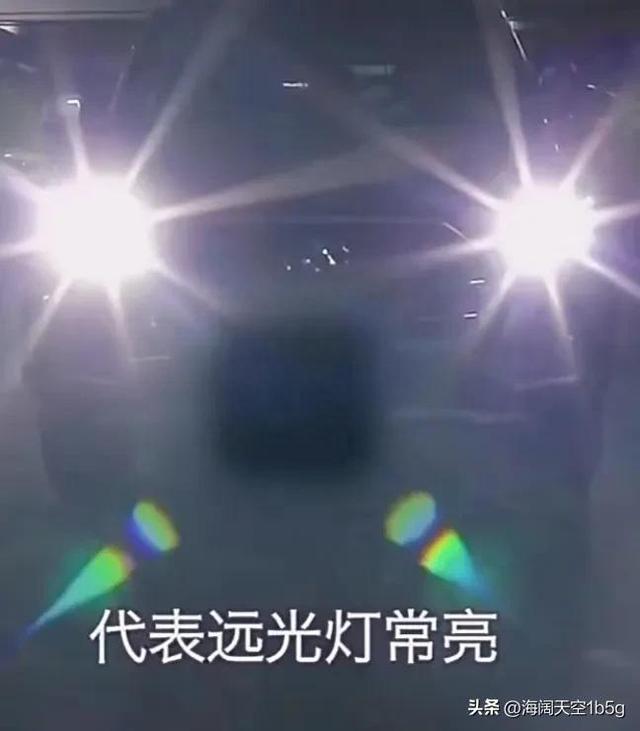 汽车灯光标识有车的必须熟悉