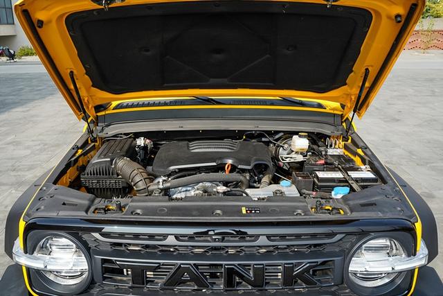 实拍坦克300边境限定版与BUXUS联名纯电越野自行车