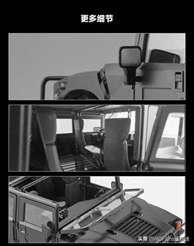 FMS推出悍马H1仿真RC遥控车