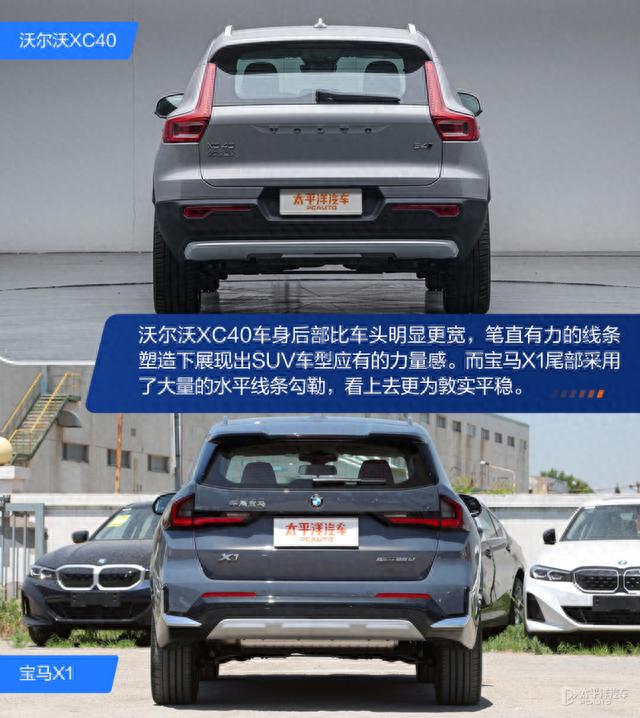 悦人不如悦己 沃尔沃XC40对比宝马X1
