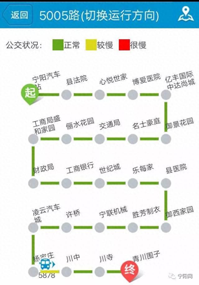 泰安第二公交公司发布新增宁阳至泰安公交、宁阳境内公交线路信息