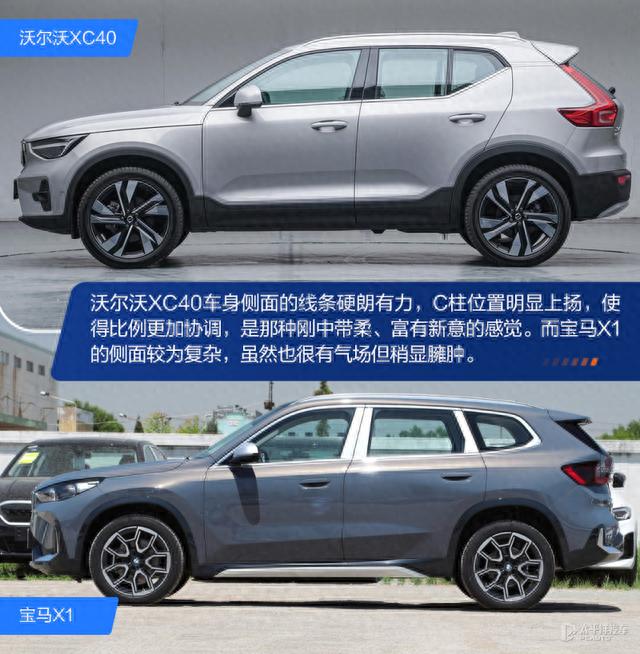 悦人不如悦己 沃尔沃XC40对比宝马X1