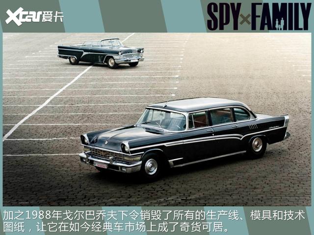一部动画再现多款经典车，《间谍过家家》中东西德名车盘点