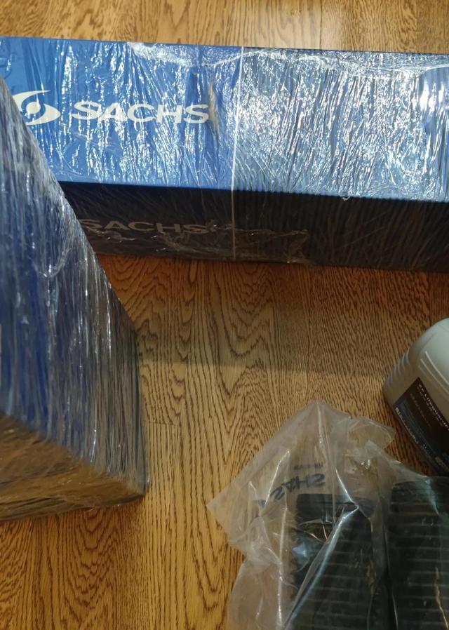 高尔夫6-更换全车4个原厂萨克斯全新避震器减震器