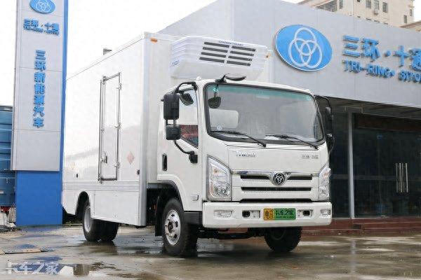 三环纯电冷藏车包车牌只要23.6万，它和电动轻卡有啥区别？