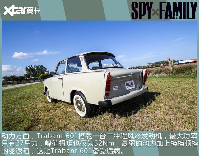 一部动画再现多款经典车，《间谍过家家》中东西德名车盘点