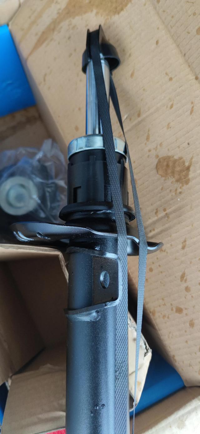 高尔夫6-更换全车4个原厂萨克斯全新避震器减震器