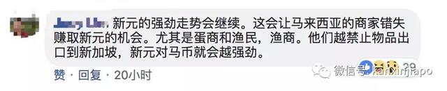 涨了！新币对马币汇率创13个月新高！