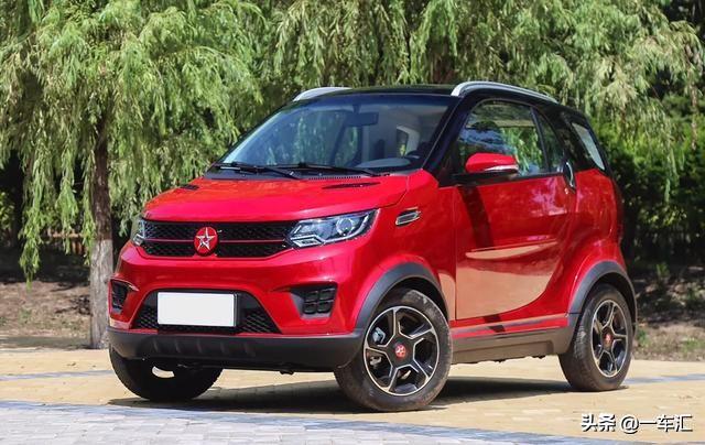 红星品牌微型电动车闪闪X2，网友：看见它就想起双环小贵族