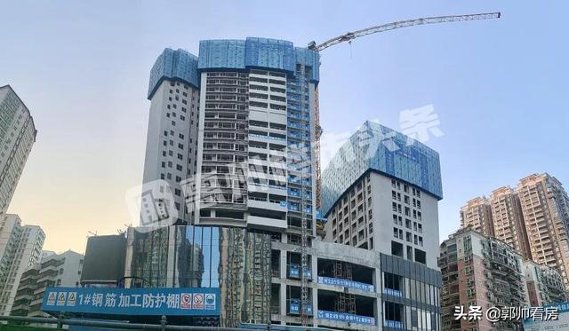 花边岭商圈再添一个商业体！实探金中环大厦建设进度